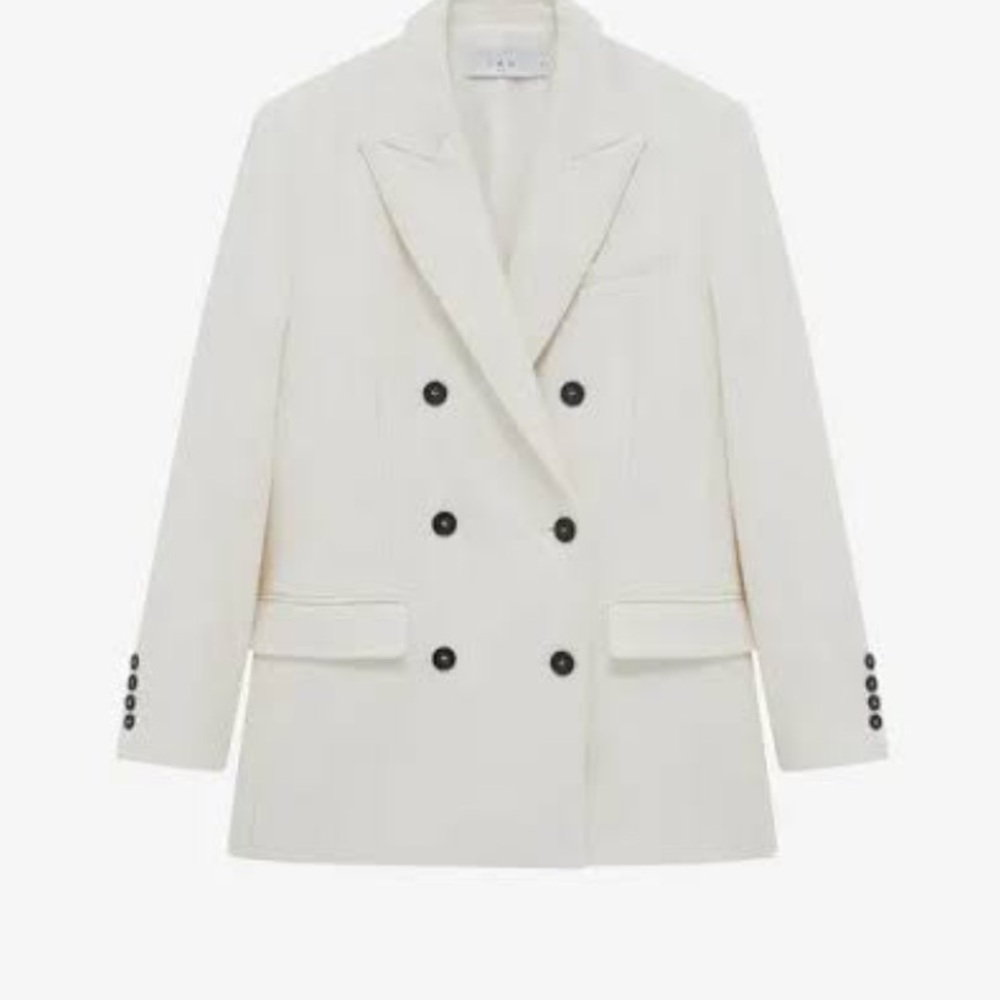 NWT Iro Tanita Double Breasted Blazer Size 36